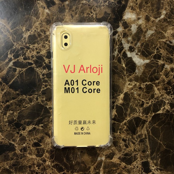 NEW Case Casing Soft Anti Crack Samsung A01 Corem01 Core Kondom Silicon