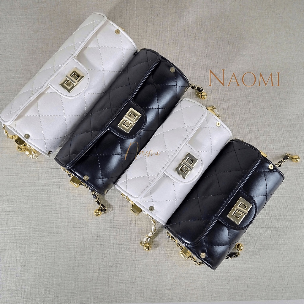 NAOMI - Natasha Tas Import Premium Sling Bag Wanita Rantai - Tas Pesta - tas Fashion - tas formal - tas kondangan premium murah - Handbag Kulit -tas naomi - naomi bag - tas kondangan