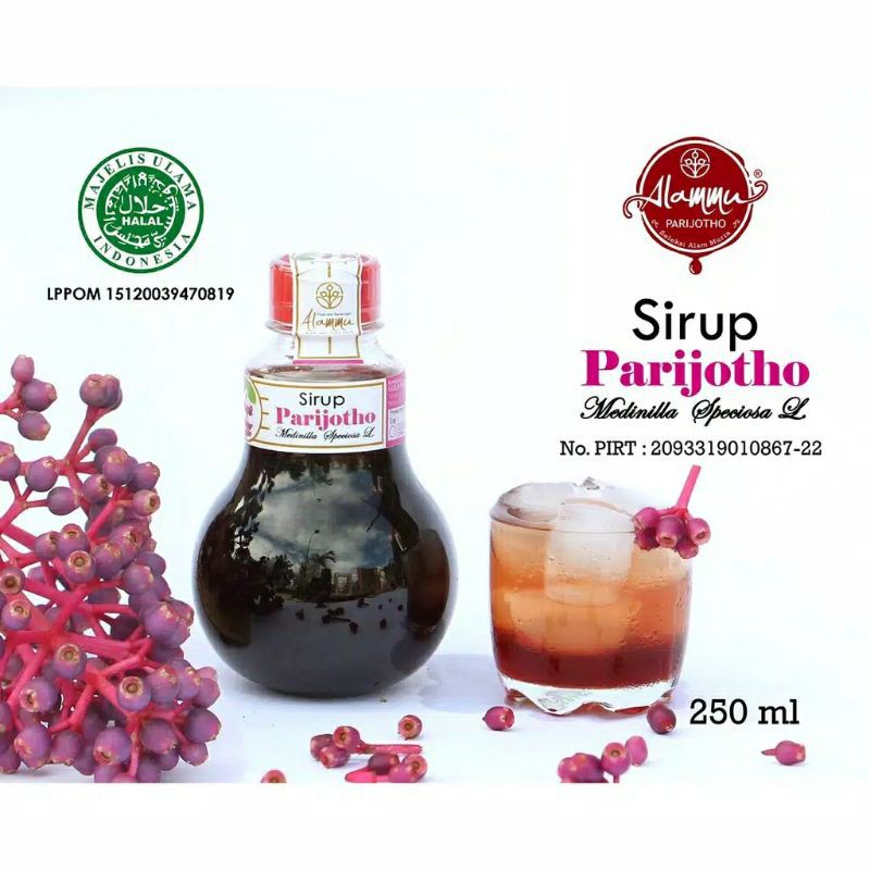 

SIRUP BUAH PARIJOTO ASLI MURIA MEREK ALAMMU 250 ML