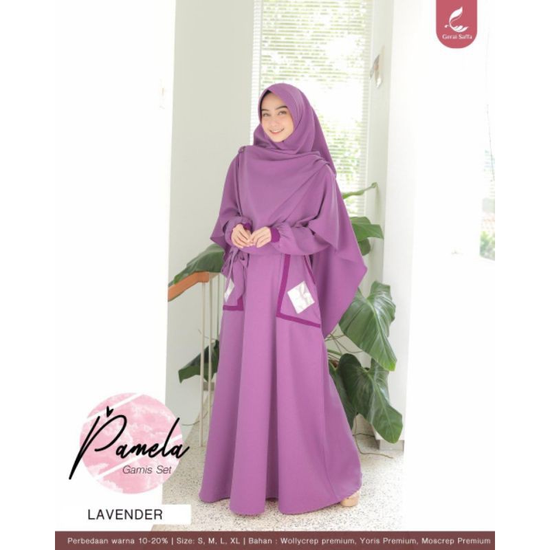 Pamela Gamis Set Premium By Gerai Saffa