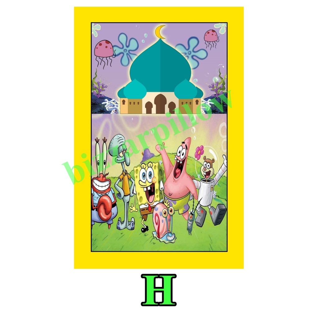 Sajadah Anak Lipat Printing Custom-H