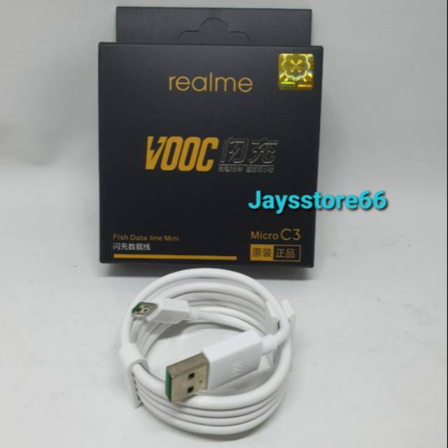 Kabel Data Realme Vooc C3 Micro USB