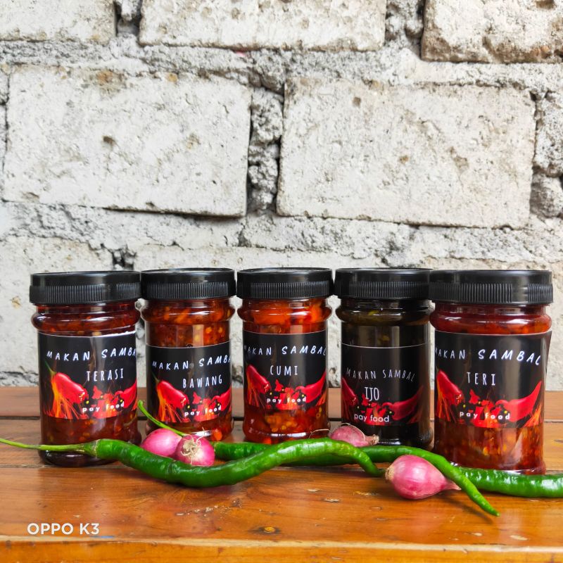 

Sambal Sambel Cumi teri terasi bawang ijo