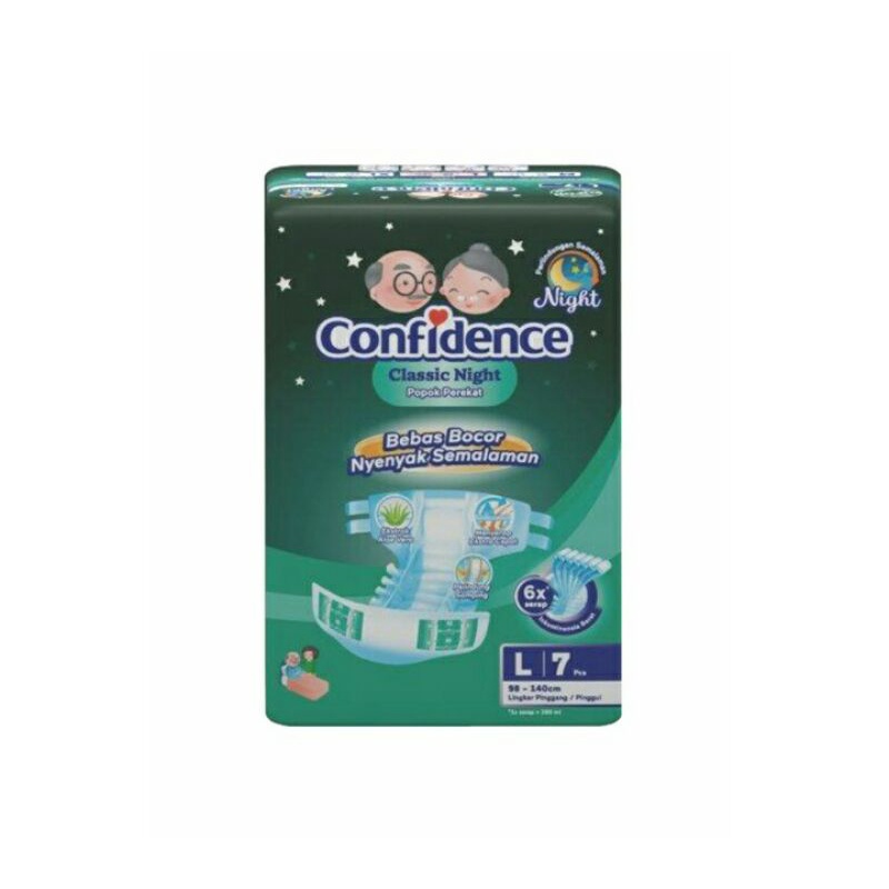 Confidence Adult Diapers Classic 7'SLarge
