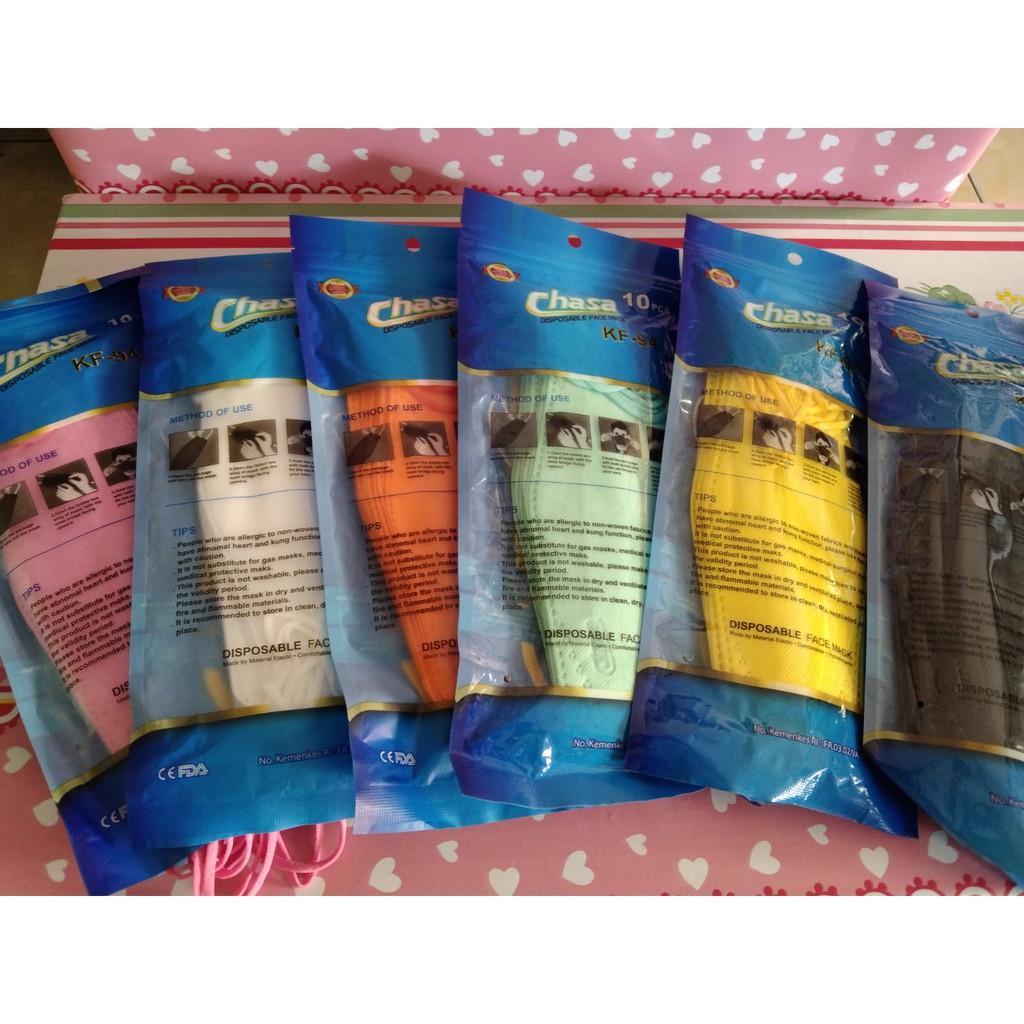 masker KF94  warna _mix