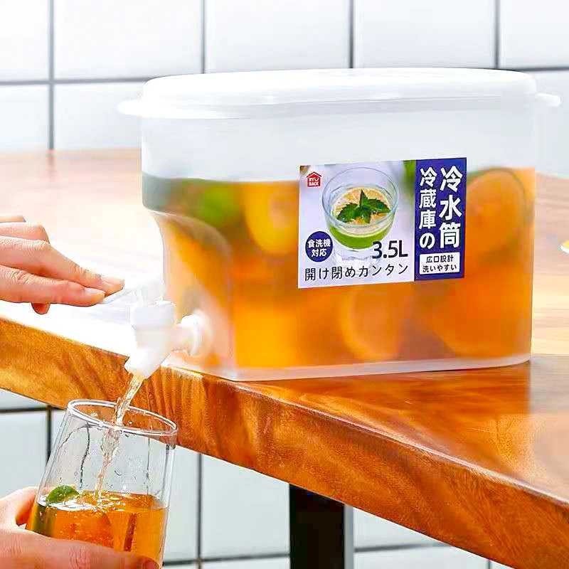 Teko Air Minuman Portable Kettle Jar Water Jug Fridge 3500ml