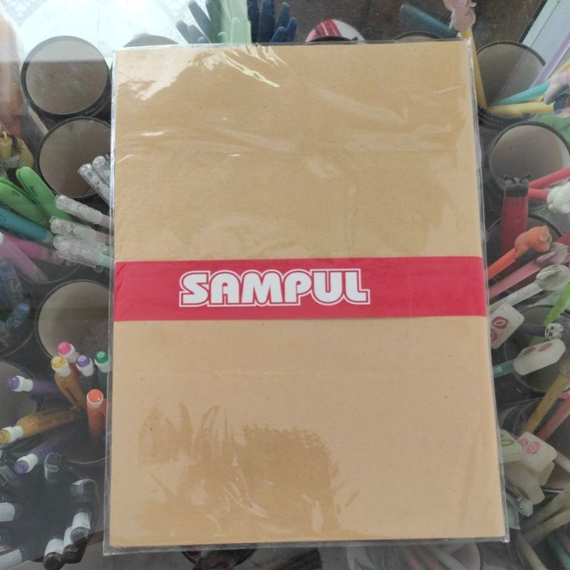 

Sampul buku coklat KWARTO isi 20pcs tebal