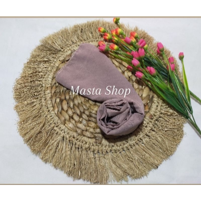 BELLA SQUARE / JILBAB SEGIEMPAT-mocca