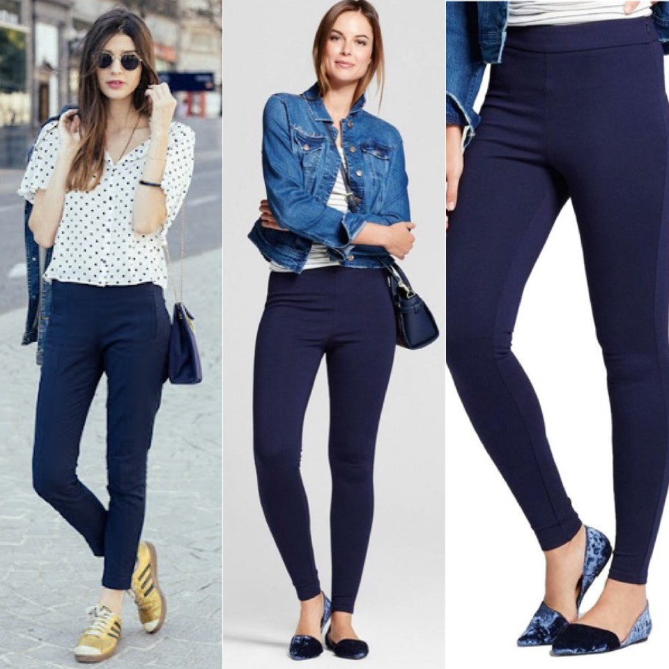 A NEW DAY CELANA JEGGING WOMEN'S SKINNY FIT PONTE PANTS