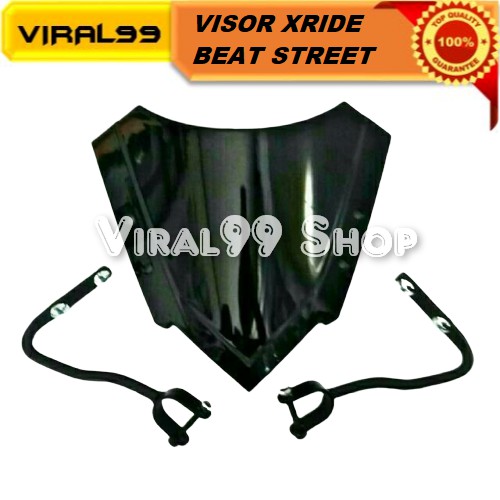 Visor Windshield Motor Xride Beat Street