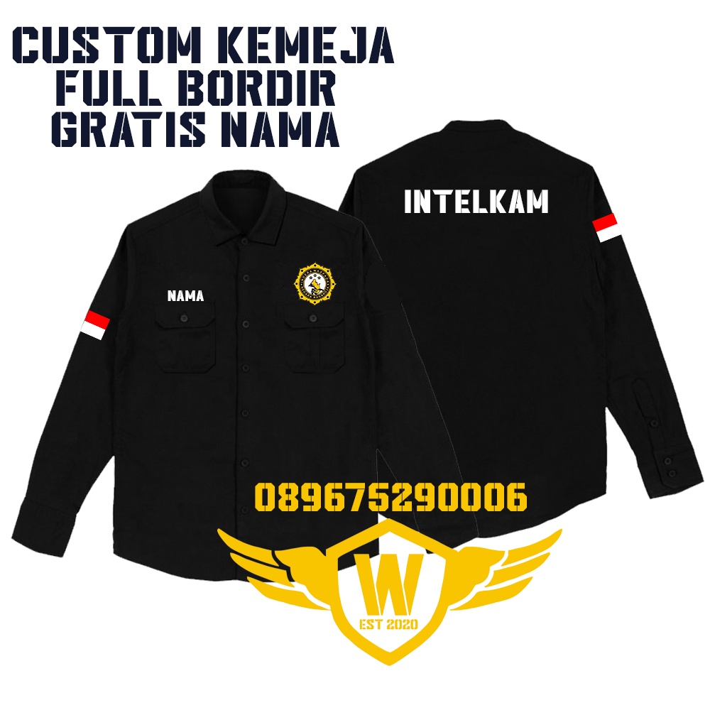 KEMEJA SERAGAM INTELKAM