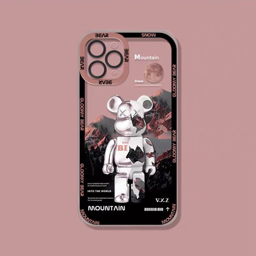 Power Case Desain Beruang Untuk Iphone 13 Pro Max / 12 / 11 / XS / XR / X / 8 / 7 / 6 / 6s / Plus Se202020