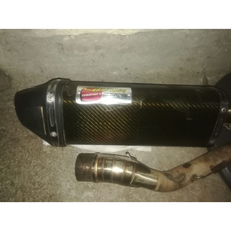 knalpot cld evo 2 kevlar pnp nmax