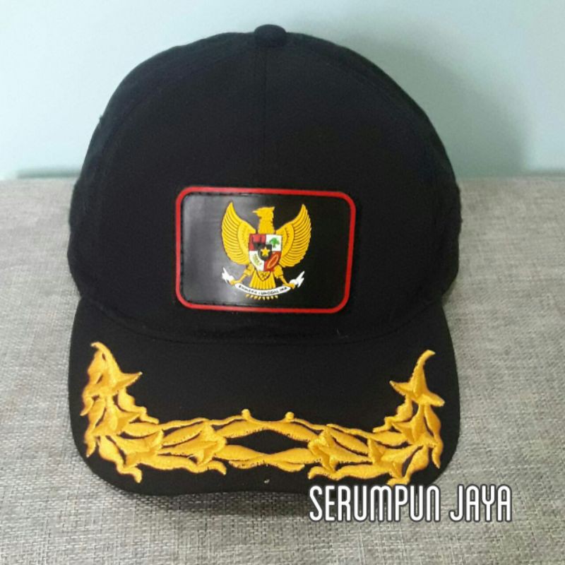 TOPI GARUDA - TOPI GARUDA PAMEN BORDIR