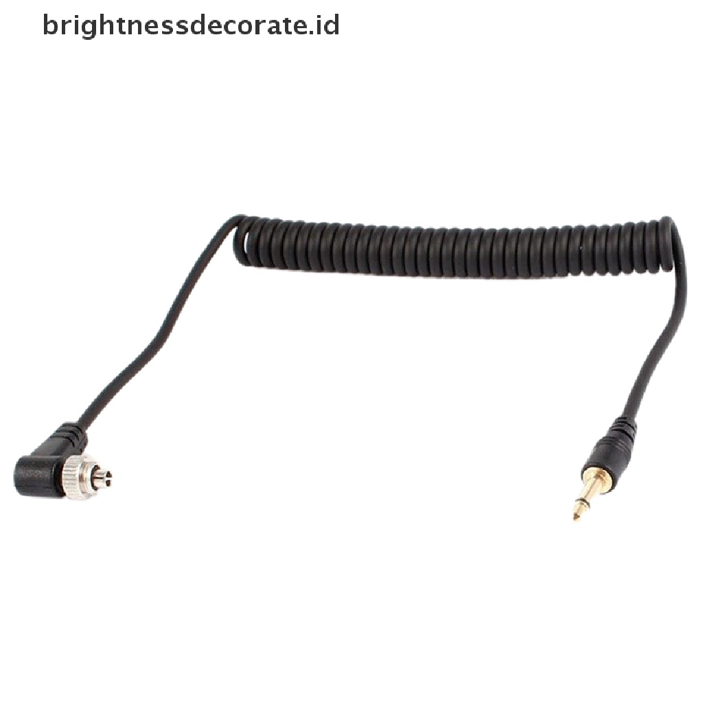 Kabel Sekrup Sinkronisasi Flash Male Ke Male 3.5mm Untuk Studio