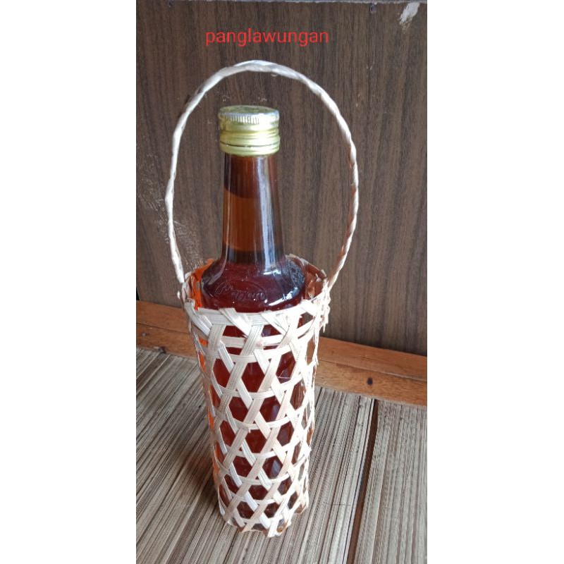 anyaman bambu botol marjan D.7 T.20