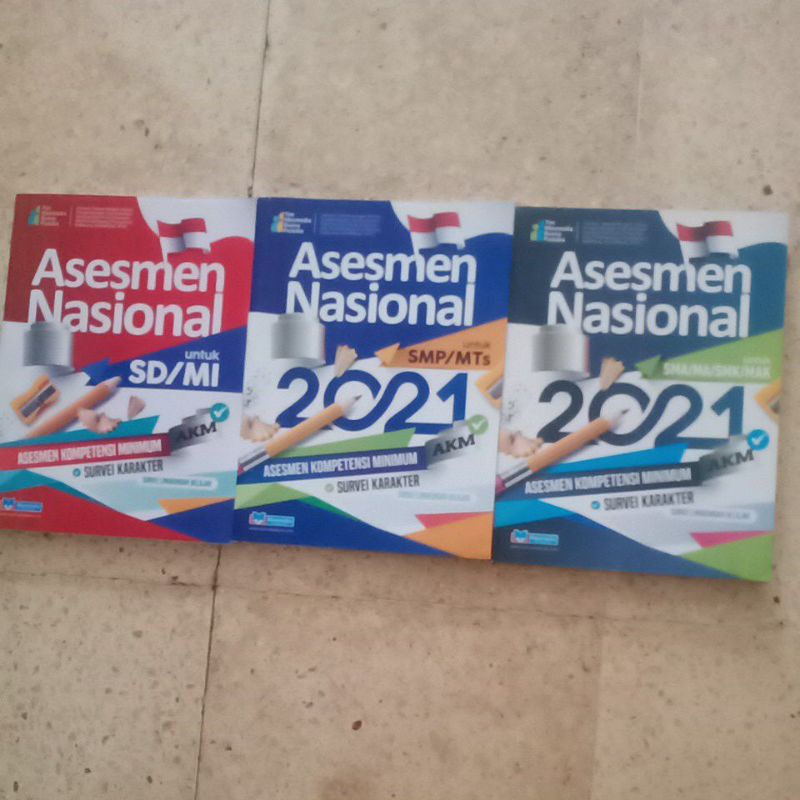 Asesmen Nasional SD,SMP,SMA 2021 bestsaller