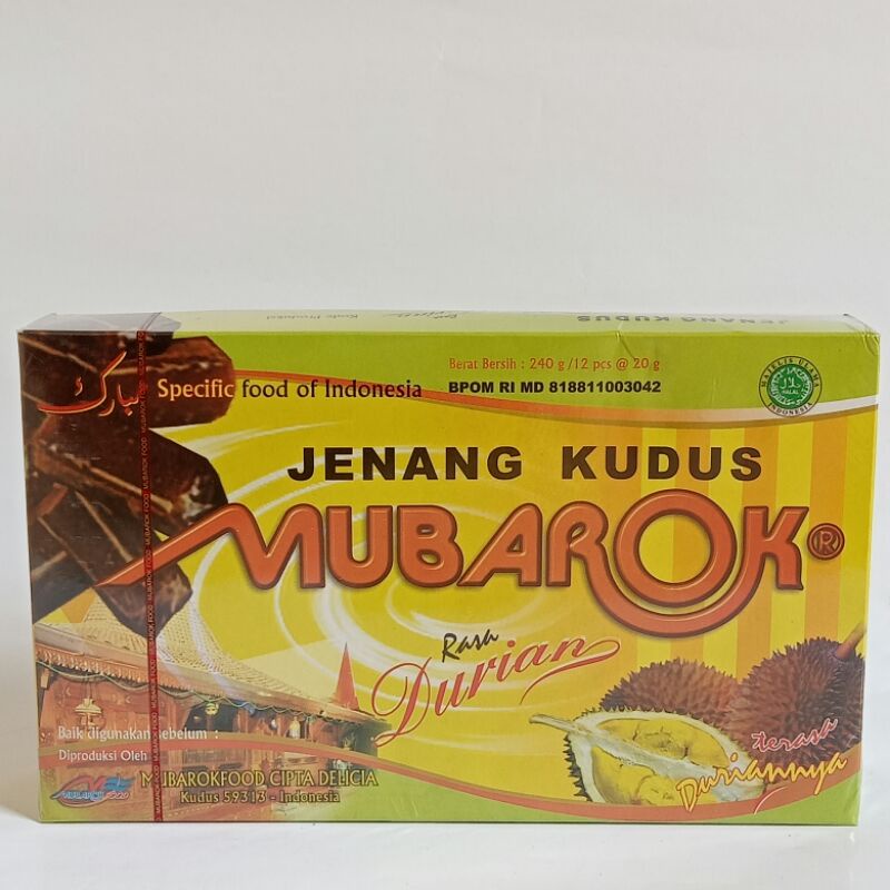 JENANG KUDUS MUBAROK DURIAN ORIGINAL