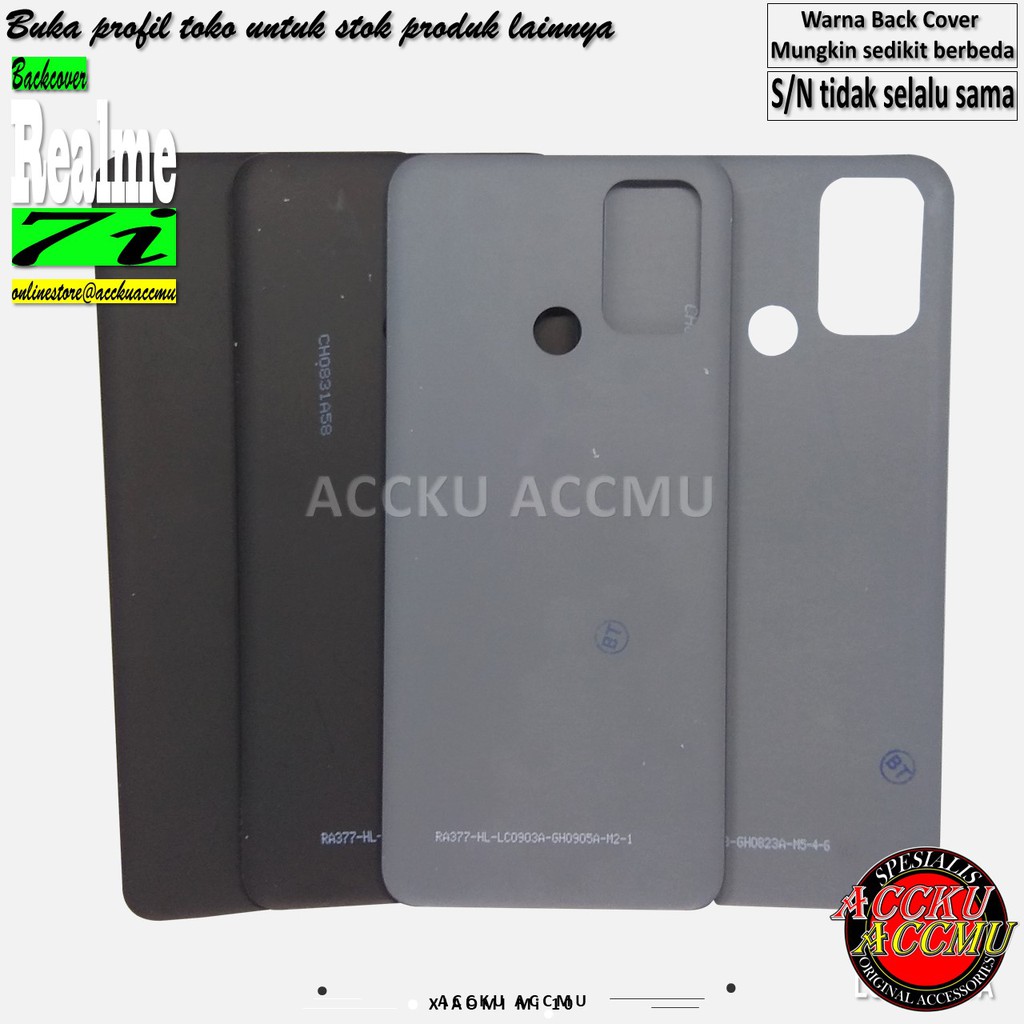 BACK COVER REALME 7i TUTUP BELAKANG 7i