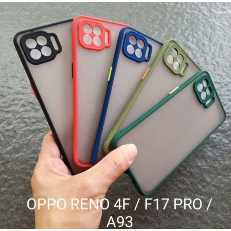 Case Silicon Dove OPPO RENO 4F - 4F New Soft Case Silicon Dove Collored Matte