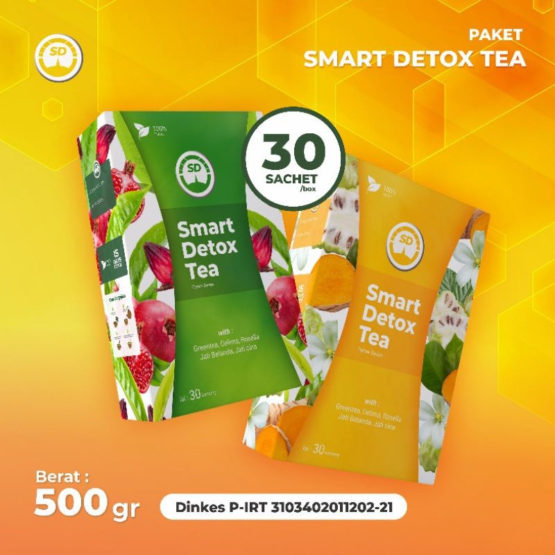 

Smart Detoks Tea Rasa Kiwi/Lemon