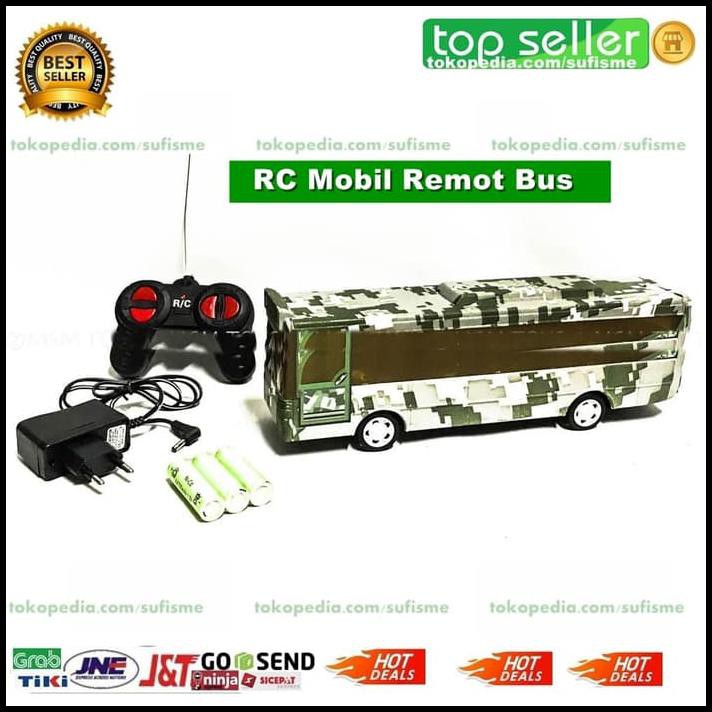 DISKON MAINAN ANAK RC BUS REMOTE CONTROL KADO ANAK COWO TERLARIS