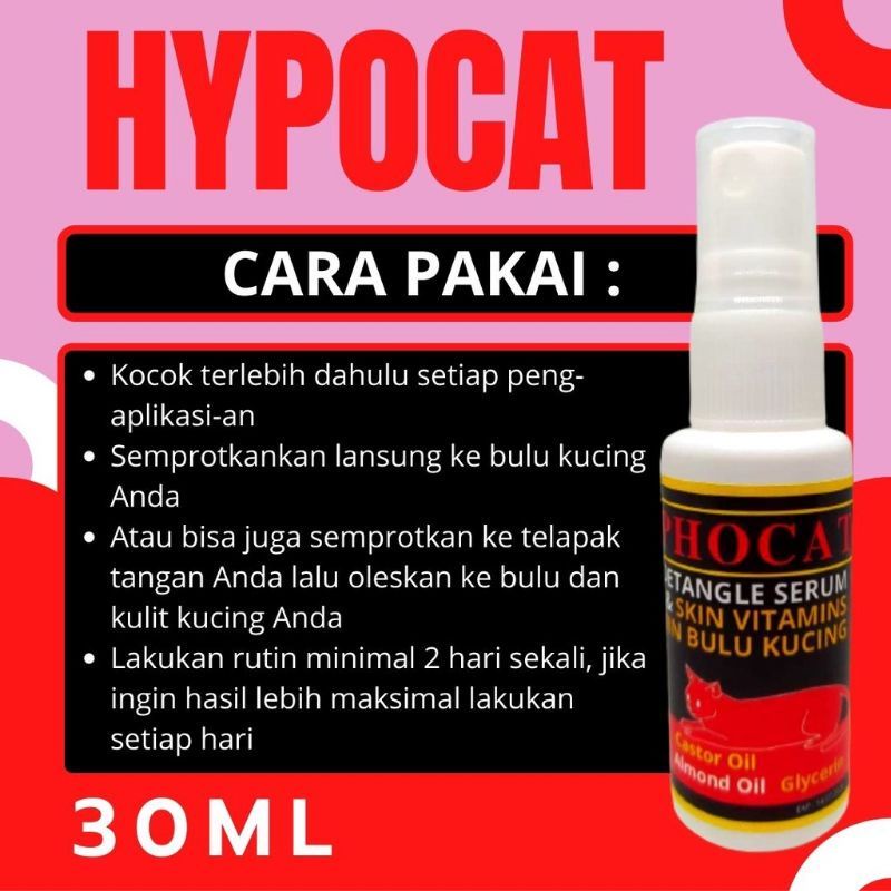 penumbuh bulu anti rontok vitamin bulu kucing hypocat zeorfarm