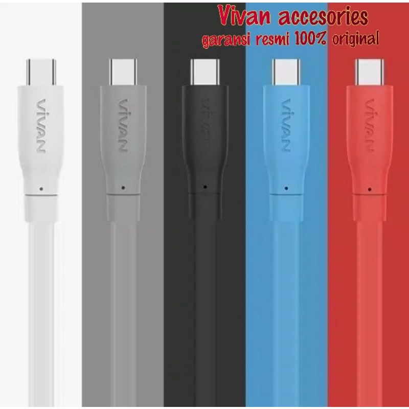 Vivan CBC100S Type-C 1M.Cable data-New vivan CBC100S USB-C