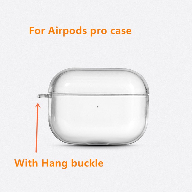 compatible for APPLE Airpods 1 2 Airpods Pro Soft Case Transparant Transparent Bening Casing Airpods 3 Airpods Pro inpods 11 12-Airpods Pro