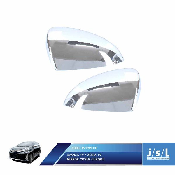 Aksesoris Tambahan JSL Cover Spion Avanza Xenia 2019 Mirror Cover Chrome
