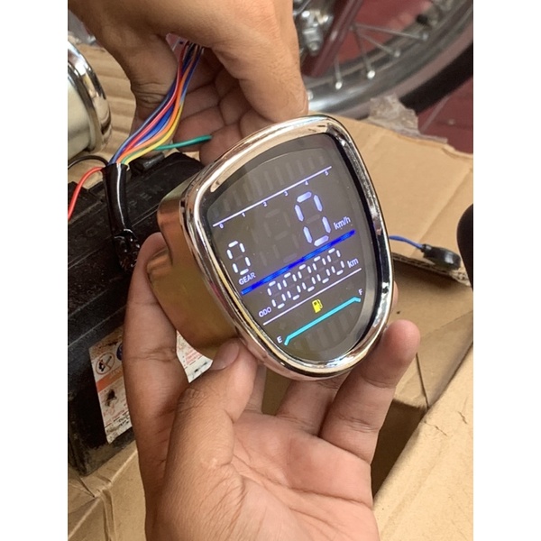 speedometer honda c50 c70 digital import