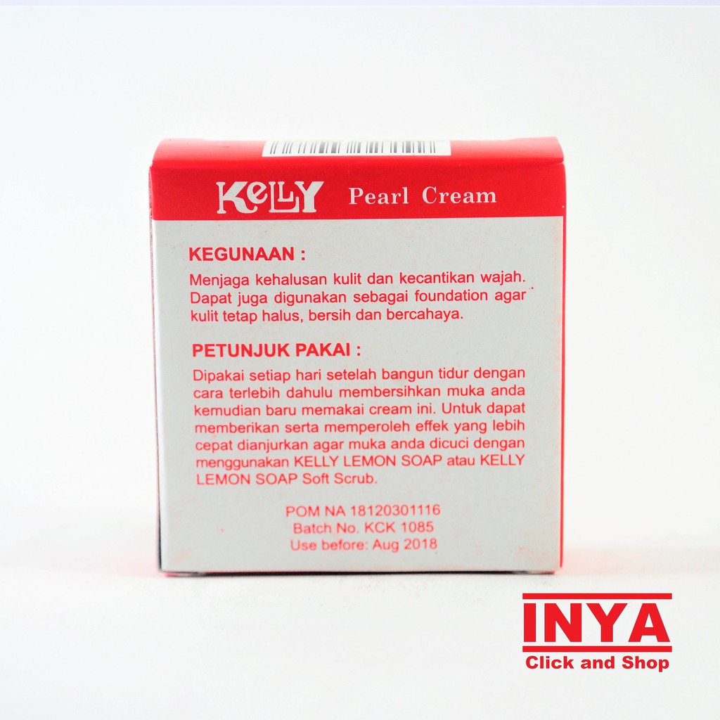 KELLY PEARL CREAM 5gr - Krim Muka