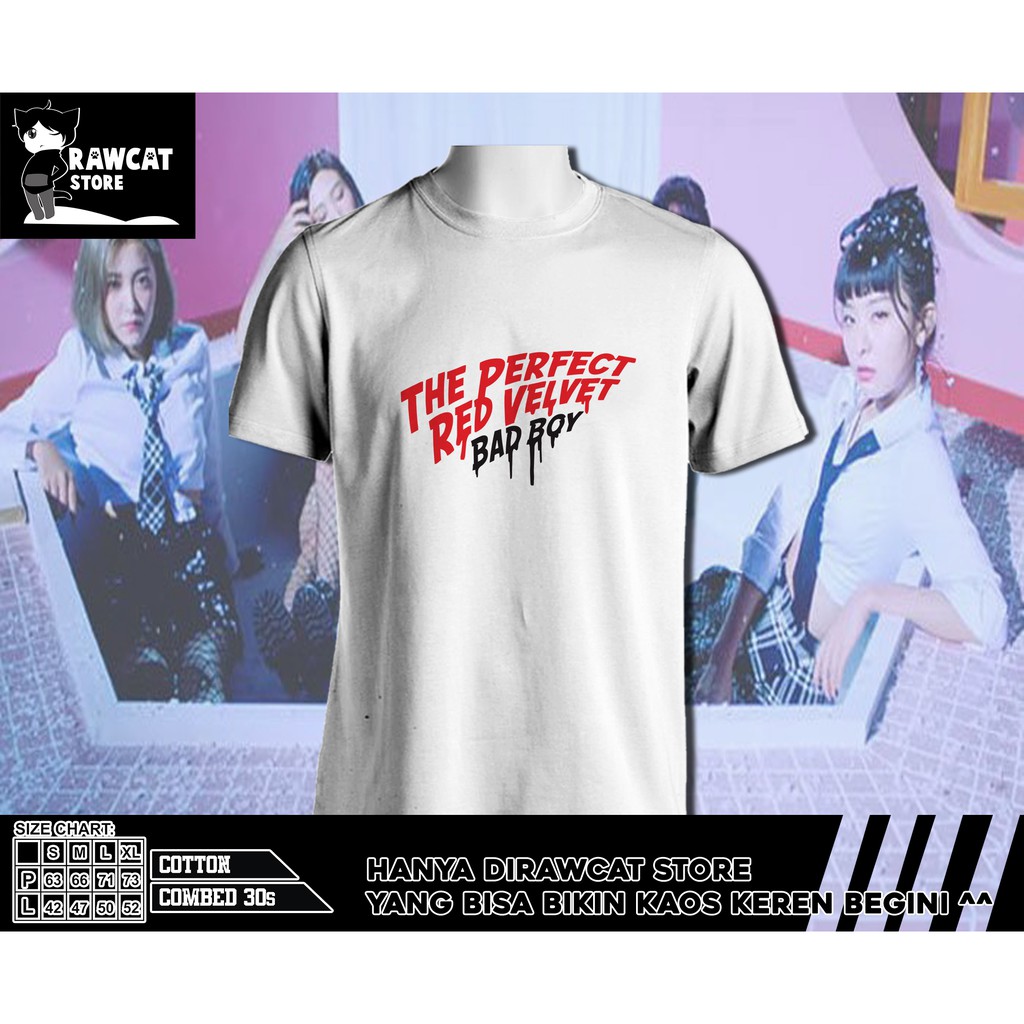 Kaos Red Velvet Bad Boy