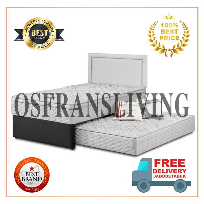 Guhdo Standard 2 In 1 Plush Top KD-120x200 - TANPA KASUR SORONG BAWAH