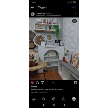 rak perapian aesthetic termurah /fireplace model korea kekinian