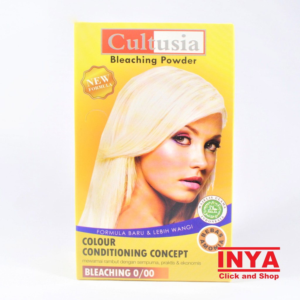 Jual CULTUSIA BLEACHING POWDER BLEACHING 000 20grx30ml Semir Rambut