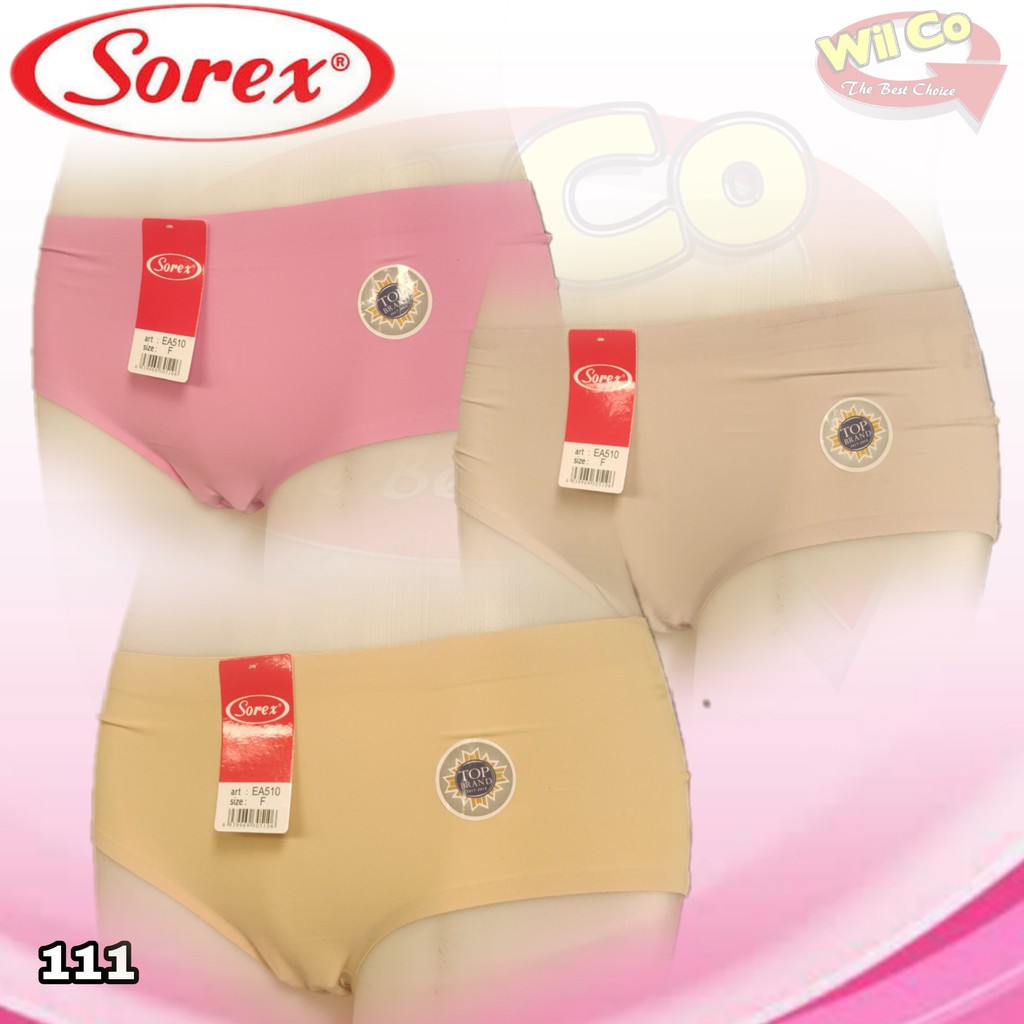 K111 - (Harga Per 1 Potong) CELANA DALAM WANITA PAKAIAN WANITA PAKAIAN DALAM SOREX SEAMLESS PREMIUM SIZE FREE SIZE