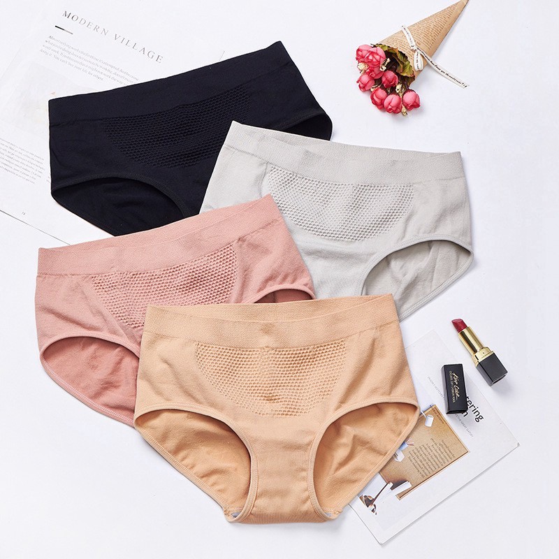 JOS698 Celana Dalam Wanita Briefs Elastis Seamless Mid Waist