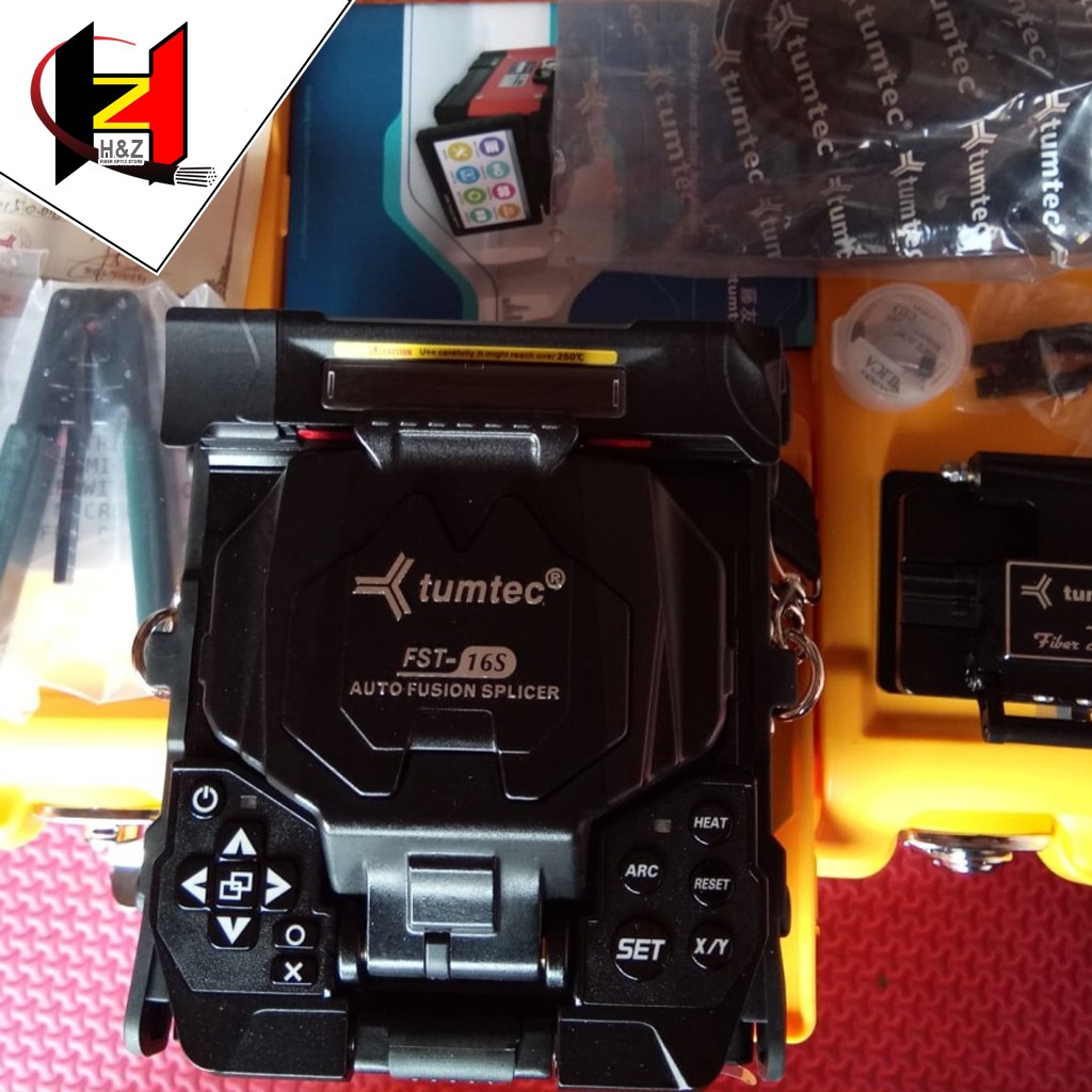 Splicer Tumtec 16S/Fusion Splicer Tumtec FST-16s/Alat Sambung FO FTTH