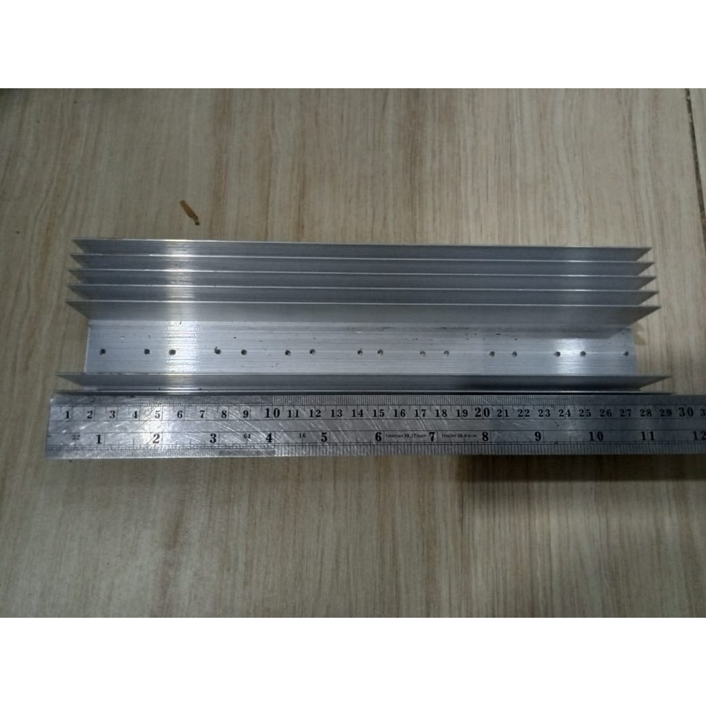 HEATSINK HEAT SINK PENDINGIN POWER 30CM 5 SIRIP 10 sirip 4MM TEBAL