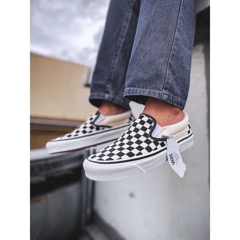 VANS SLIP ON ANAHEIM 98 DX ( ANAHEIM FACTORY ) CHECKERBOARD