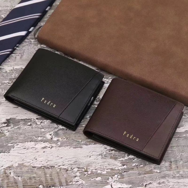 dompet pria kulit asli pedro impor premium terlaris
