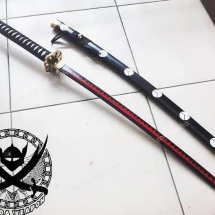 Mainan Pedang Kayu Zoro One Piece