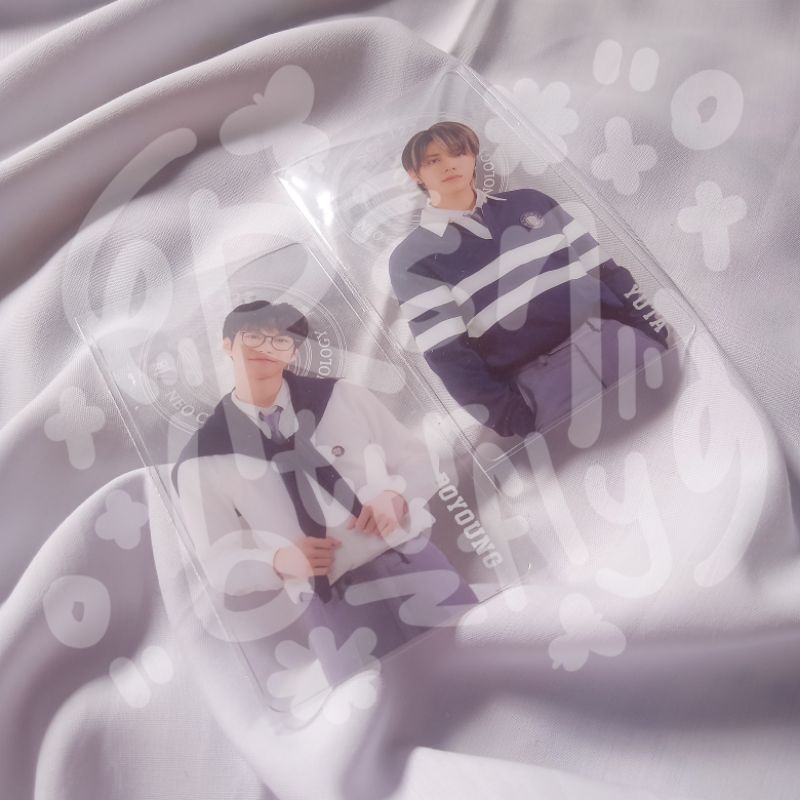 Clear bookmark bm Back to scholl b2s 2021 nct 127 DOYOUNG – YUTA