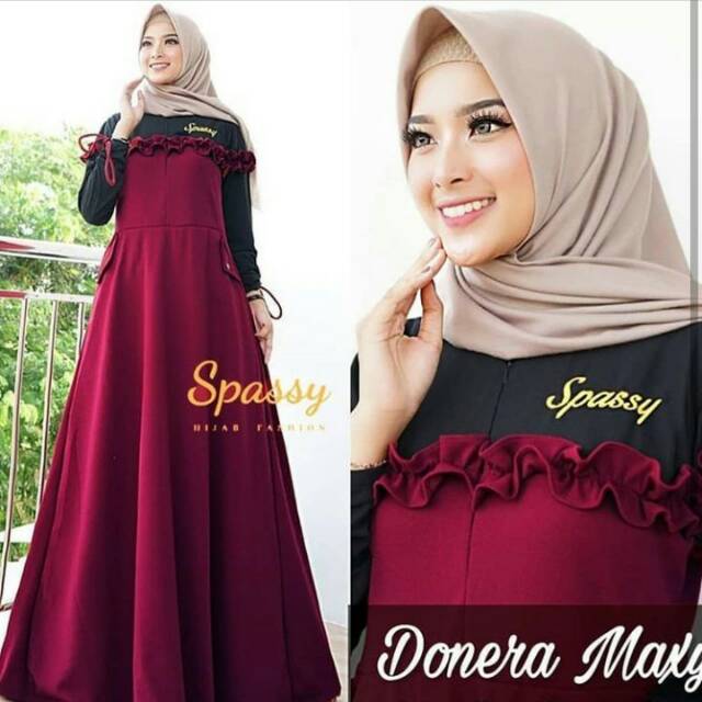 Baju gamis donera maxi-2