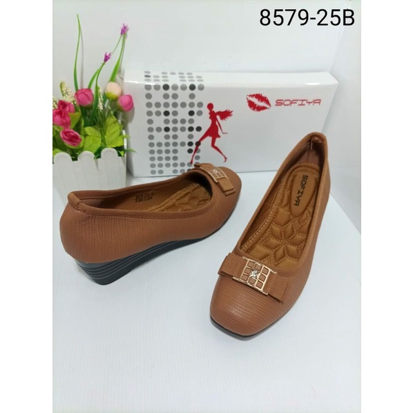 sepatu wedges sogiya 8579-25B /sepatu wedges kerja /sepatu wedges wedges kerja wanita