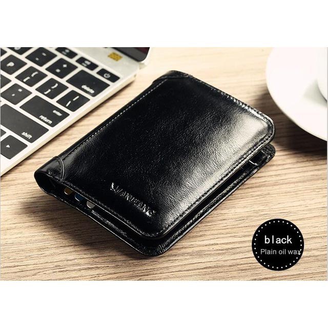 Dompet Pria Bahan Kulit Rhodey  MBQ0096 Original Elegan Wallet