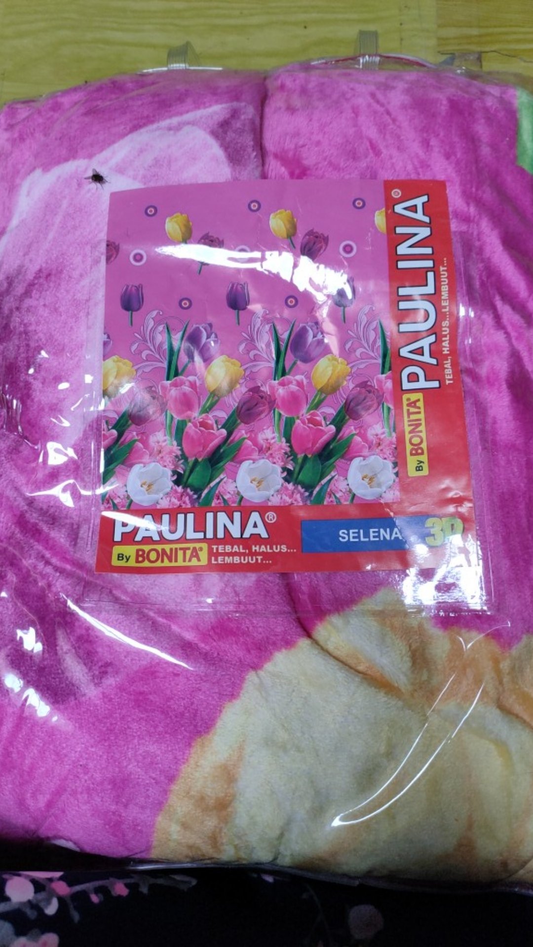 Selimut Paulina By Bonita Tebal, Halus Dan Lembut