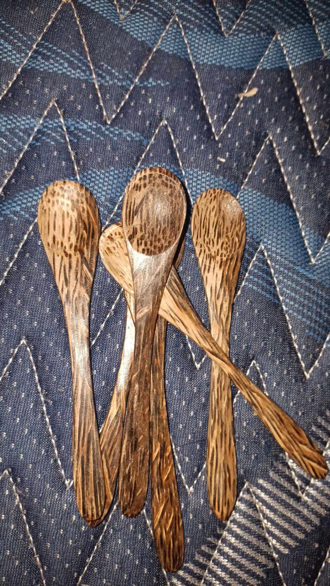 Sendok Unyil Kayu Aren 10cm