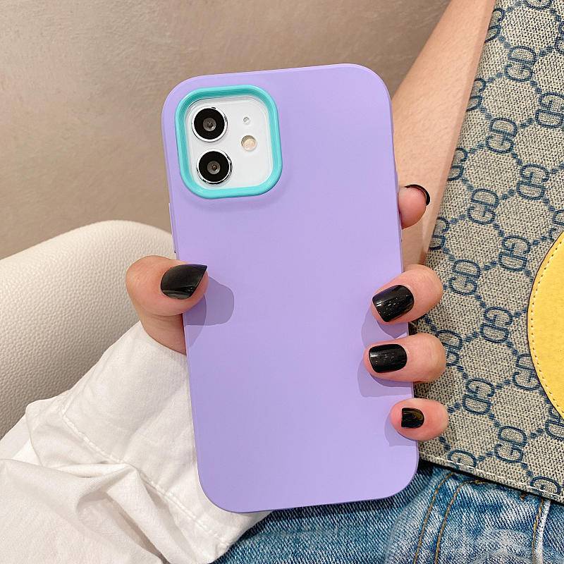 Armor Case Pelindung Kamera 3 In 1 Bahan Silikon Matte Untuk Iphone 11 12 13 Pro Max 11 Iphone12 Iphone13